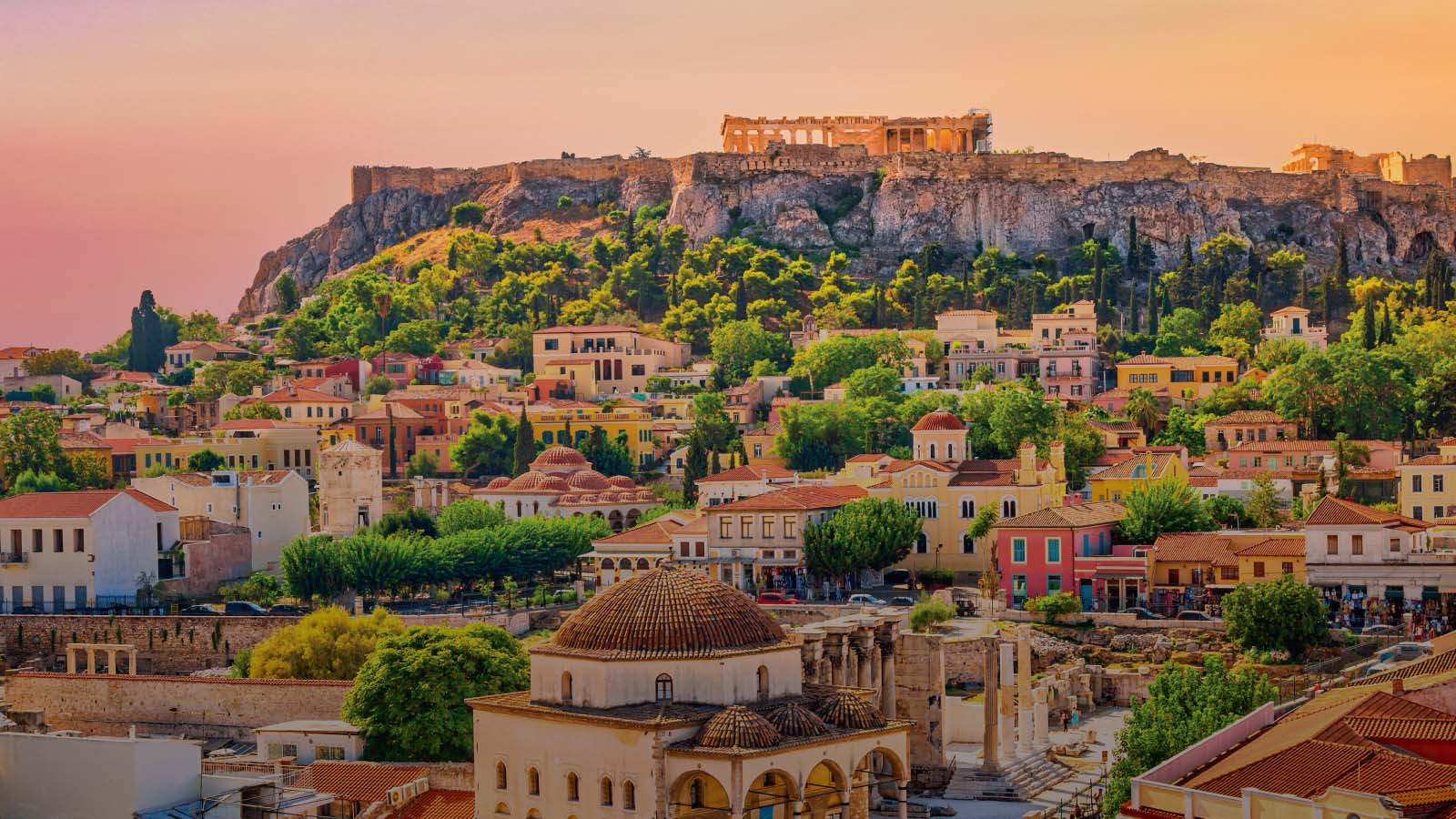 Photograph of Athens from the Acropolis