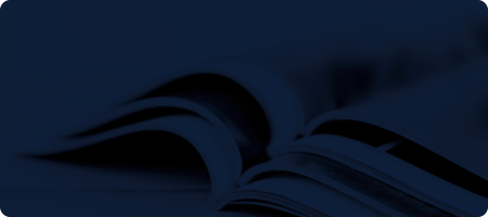 Blue background image of books
